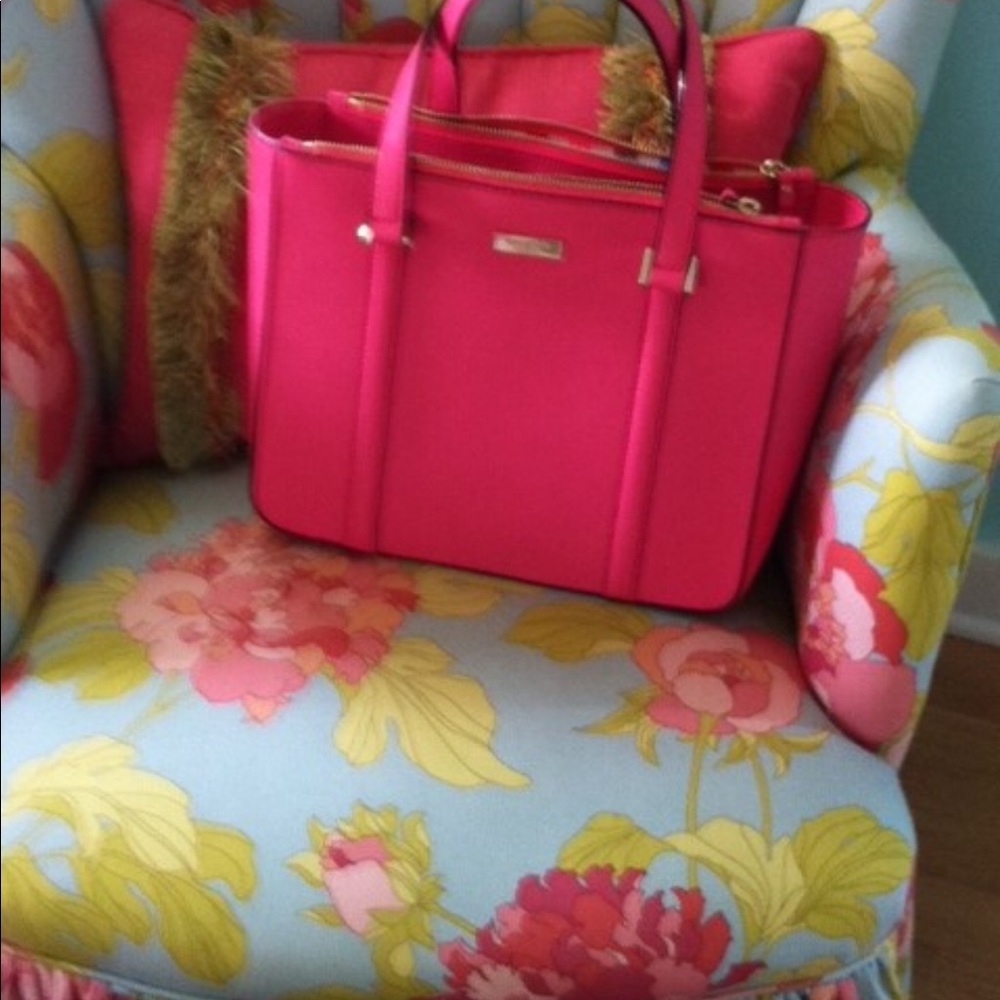 Hot pink Kate spade medium tote